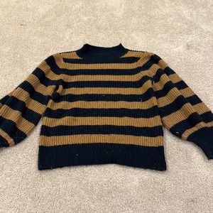 Striped Halogen sweater